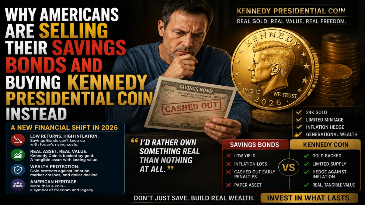 Why Americans Are Selling Their Savings Bonds and Buying Kennedy Presidential Coin Instead