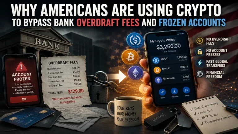 Why Americans Are Using Crypto to Bypass Bank Overdraft Fees and Frozen Accounts