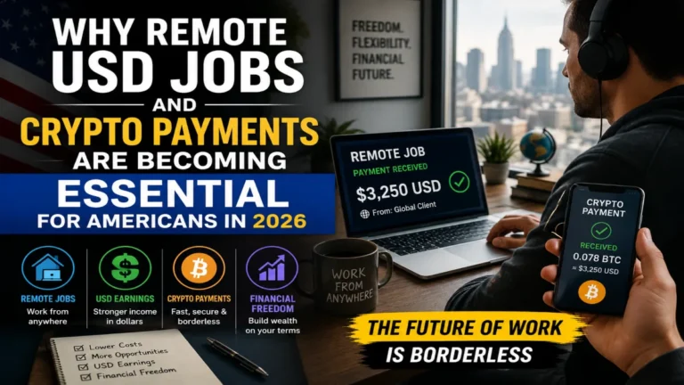 Why Remote USD Jobs and Crypto Payments Are Becoming Essential for Americans in 2026